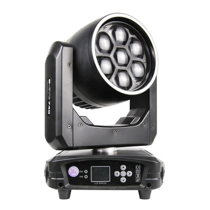 LED Zoom & BeamM & Wash Small Bee Eye 7X40W RGBW Light With Point Control